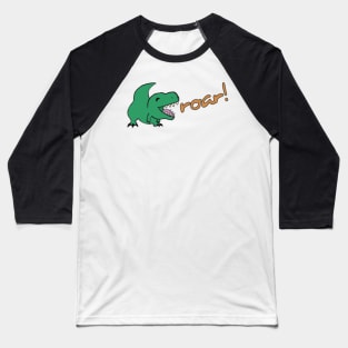 Cute Baby Dinosaur Baseball T-Shirt